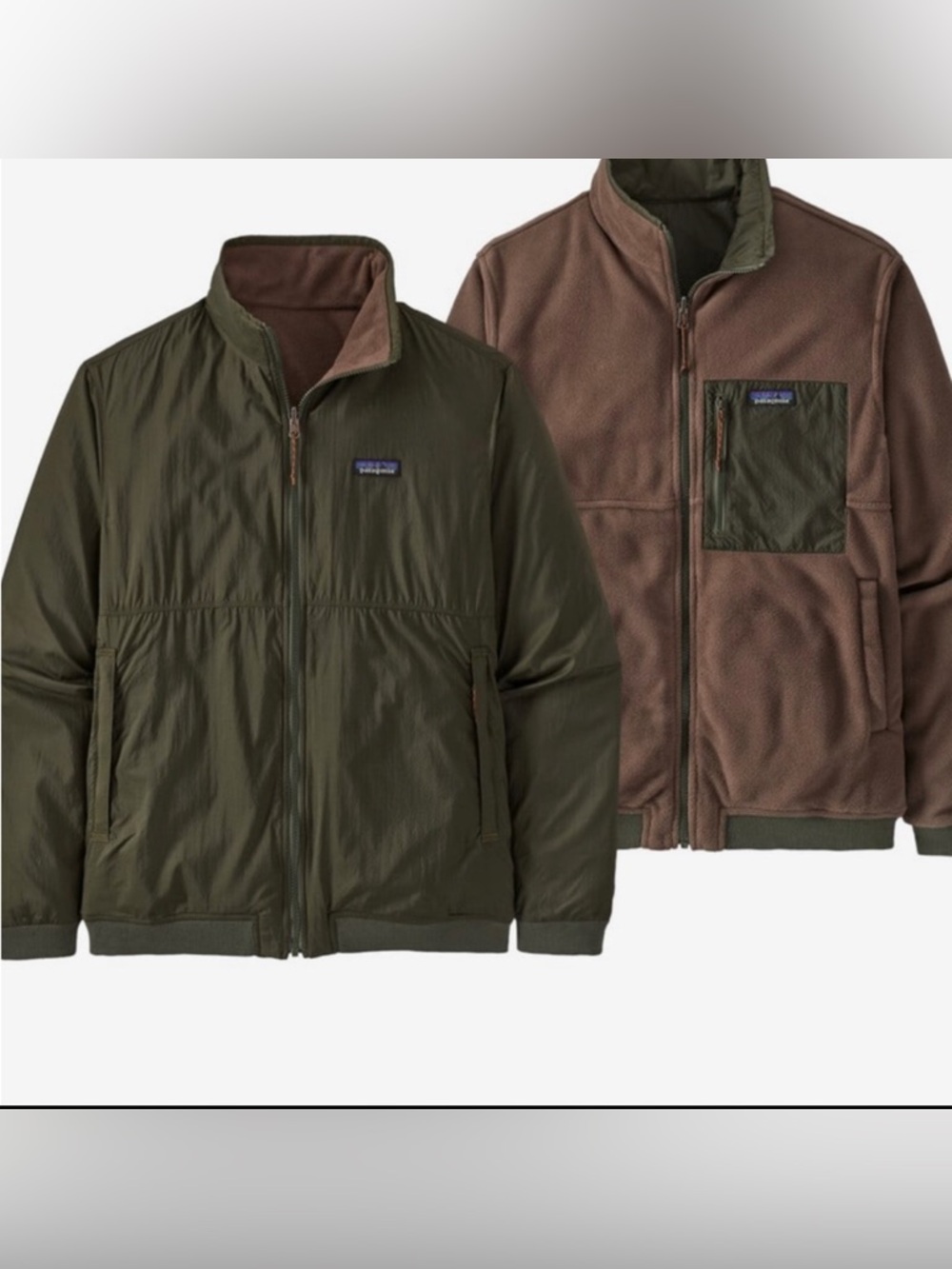 Men's Reversible Shelled Microdini Jacket - Basin Green Sold out colorway 23/24